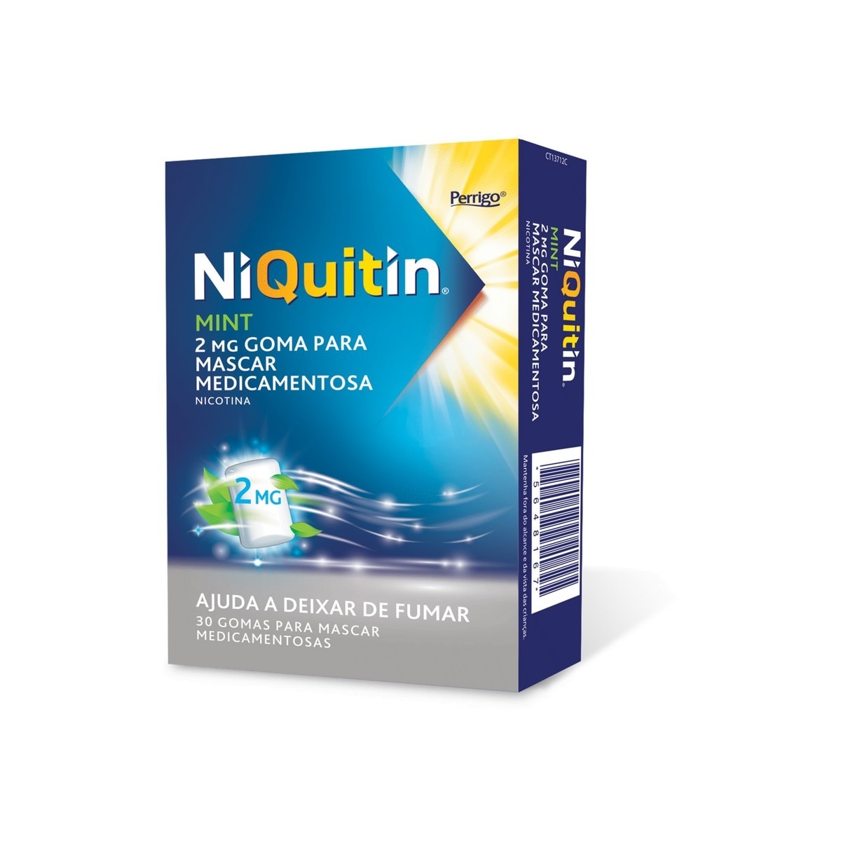 Imagem 0 de Niquitin Mint 2 mg - 30 Gomas para Mascar