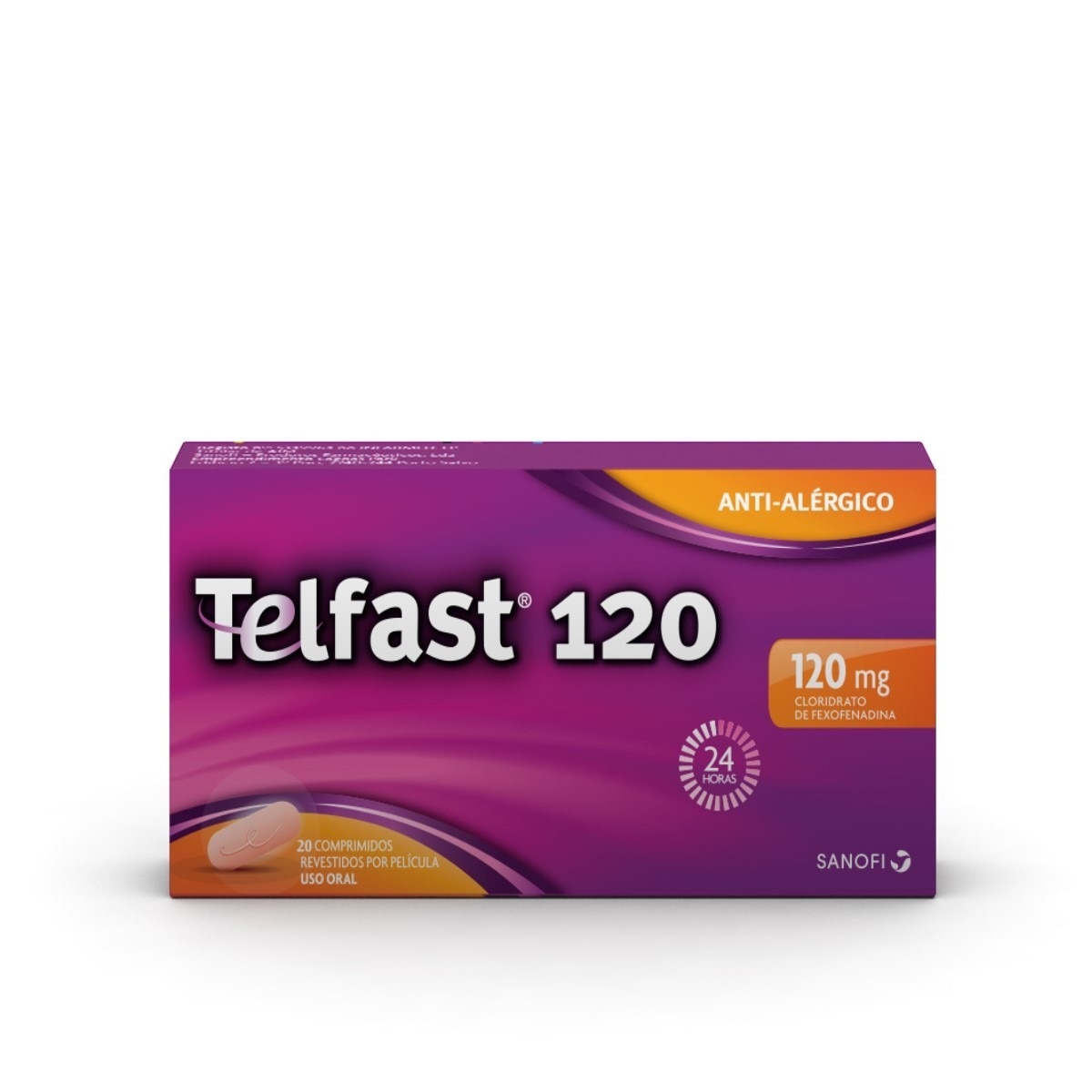 Imagem 0 de Telfast 120 mg - 20 Comprimidos