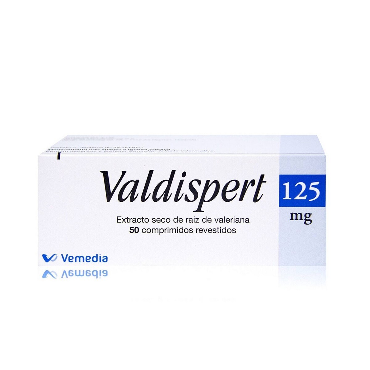Valdispert 125 mg - 50 Comprimidos Revestidos 1