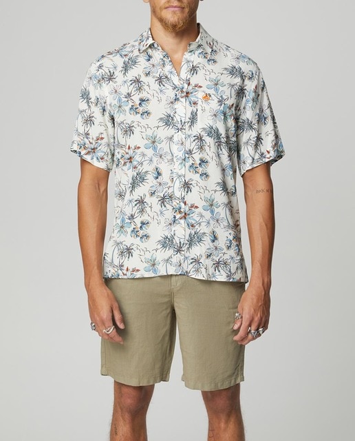 Imagen 0 de Camisa de hombre manga corta corte slim fit