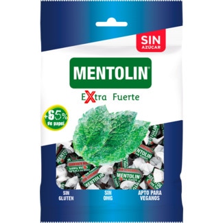 Rebuçados Extra Fortes sem Açúcar 115 g - Mentolin