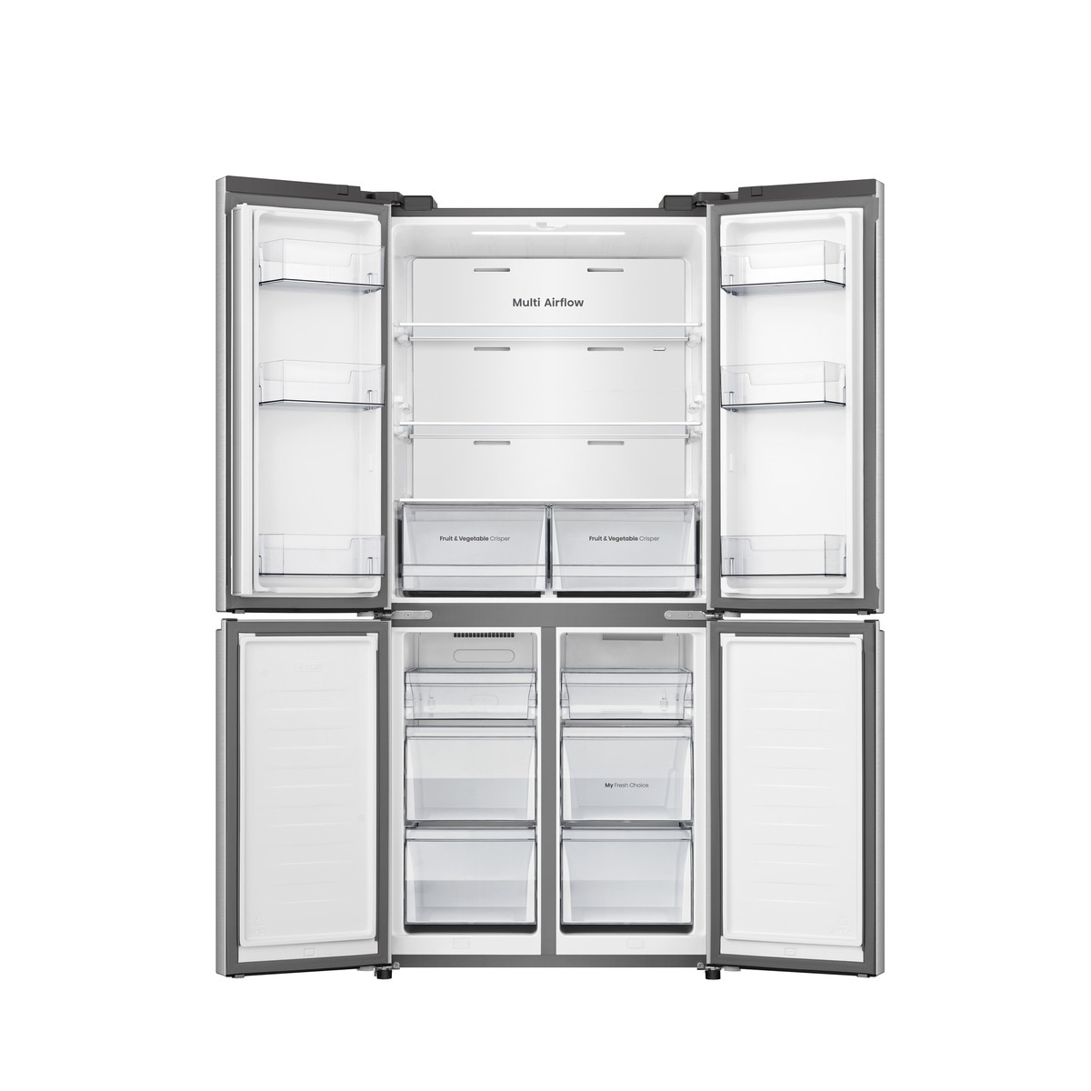 Frigorífico americano Hisense Total No Frost, Wifi - RQ5P470SETE Blanco-4