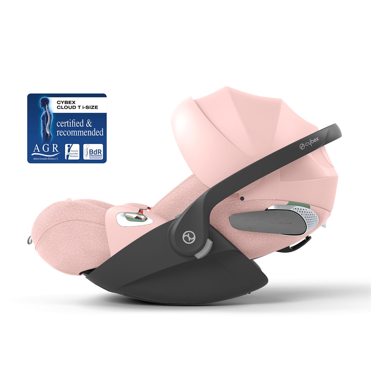 Cadeira Auto Cloud T i-Size Plus - 45-87 cm Rosa-5