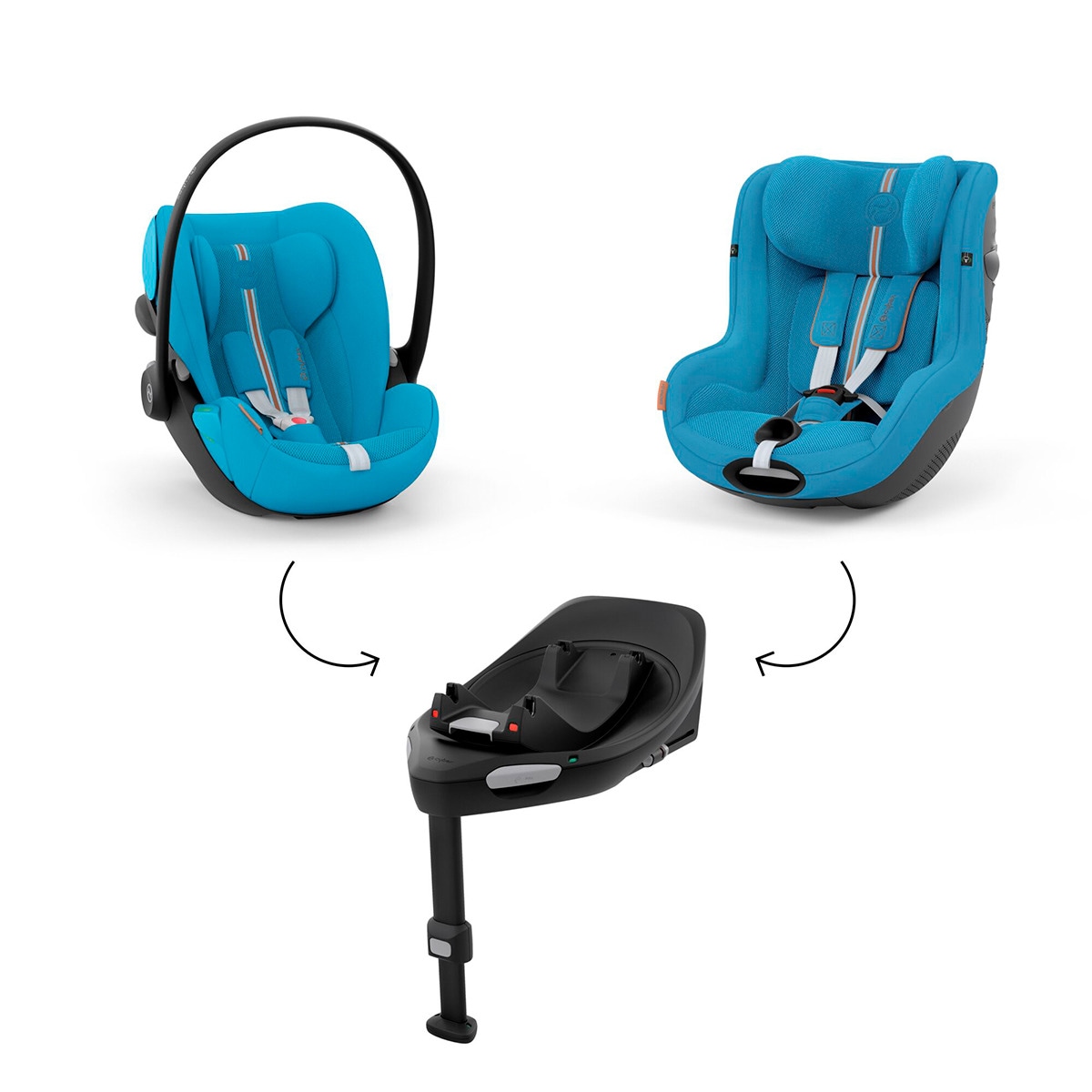 Cadeira Auto Cloud G i-Size Plus com Redutor - 40-87 cm Azul-6