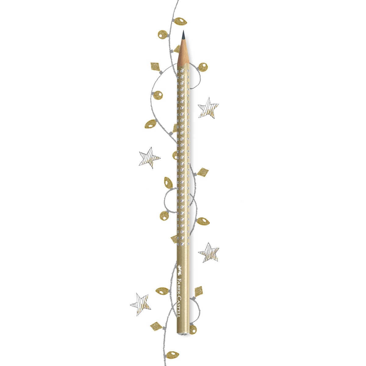 Matita di grafite Sparkle ocean metallic