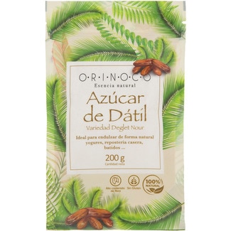 azúcar de dátil sin gluten estuche 200 g - Orinoco