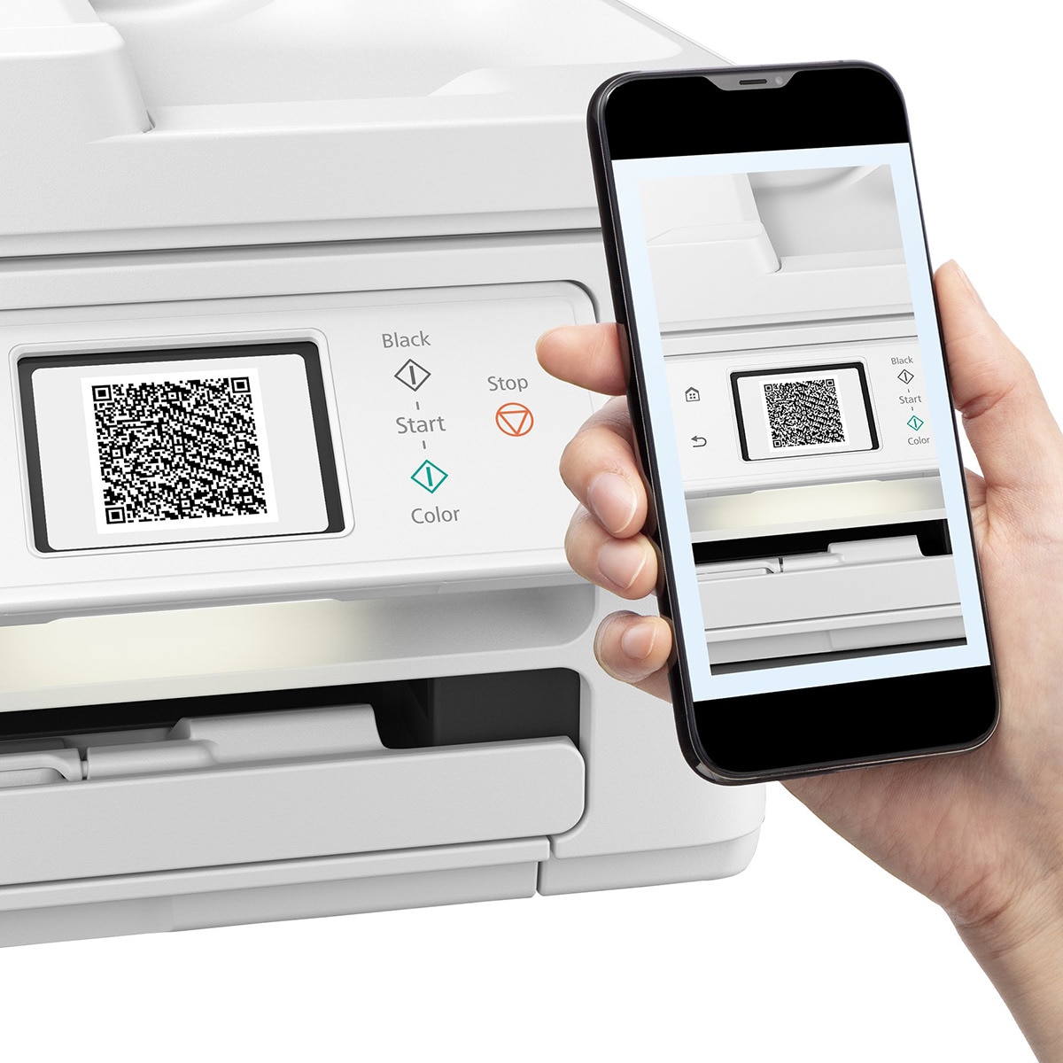 Impresora Multifunción 3 en 1 Canon PIXMA TS7750i, imprsión adoble cara automática, ADF y WiFi. Compatible con PIXMA Print Plan Blanco-3