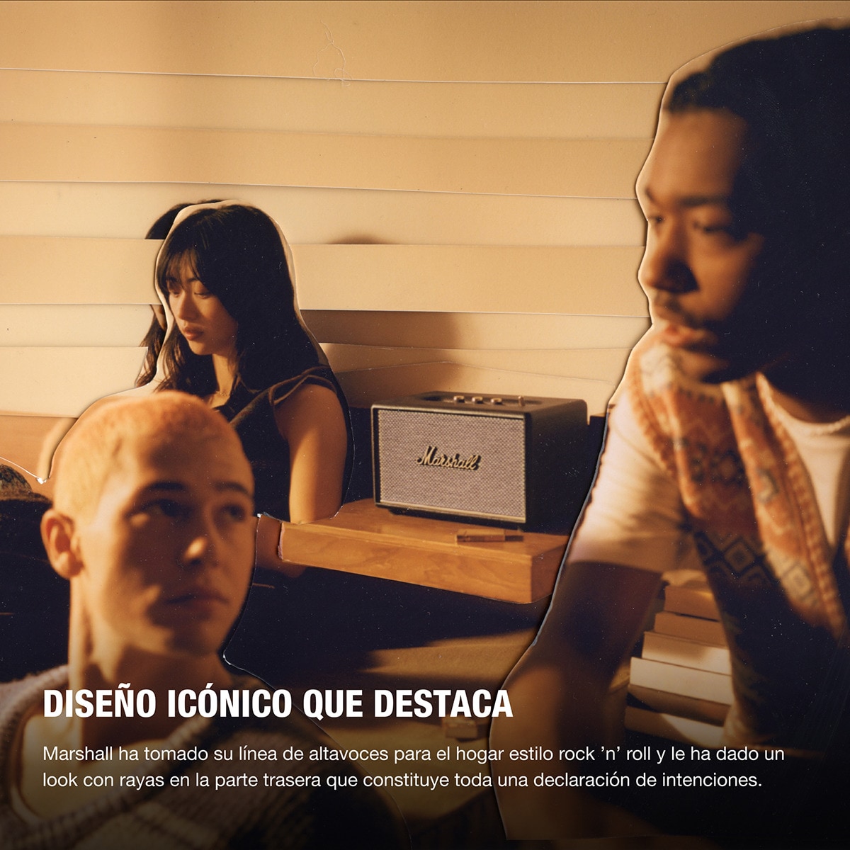 Altavoz Marshall Acton III Negro Bluetooth Negro-5