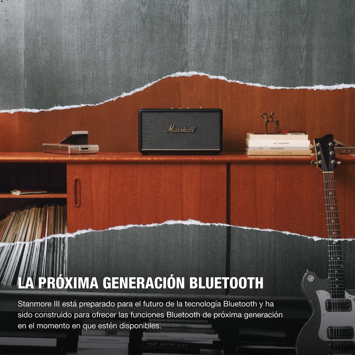 Coluna Portátil Stanmore III Bluetooth Preto-5