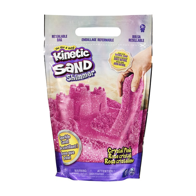 Imagen 0 de Bolsa de Arena Rosa Cristalino Kinetic Sand