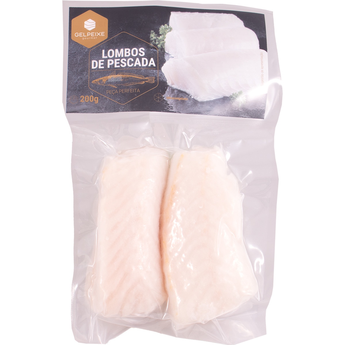 Lombos de Pescada Gourmet embalagem 200 g