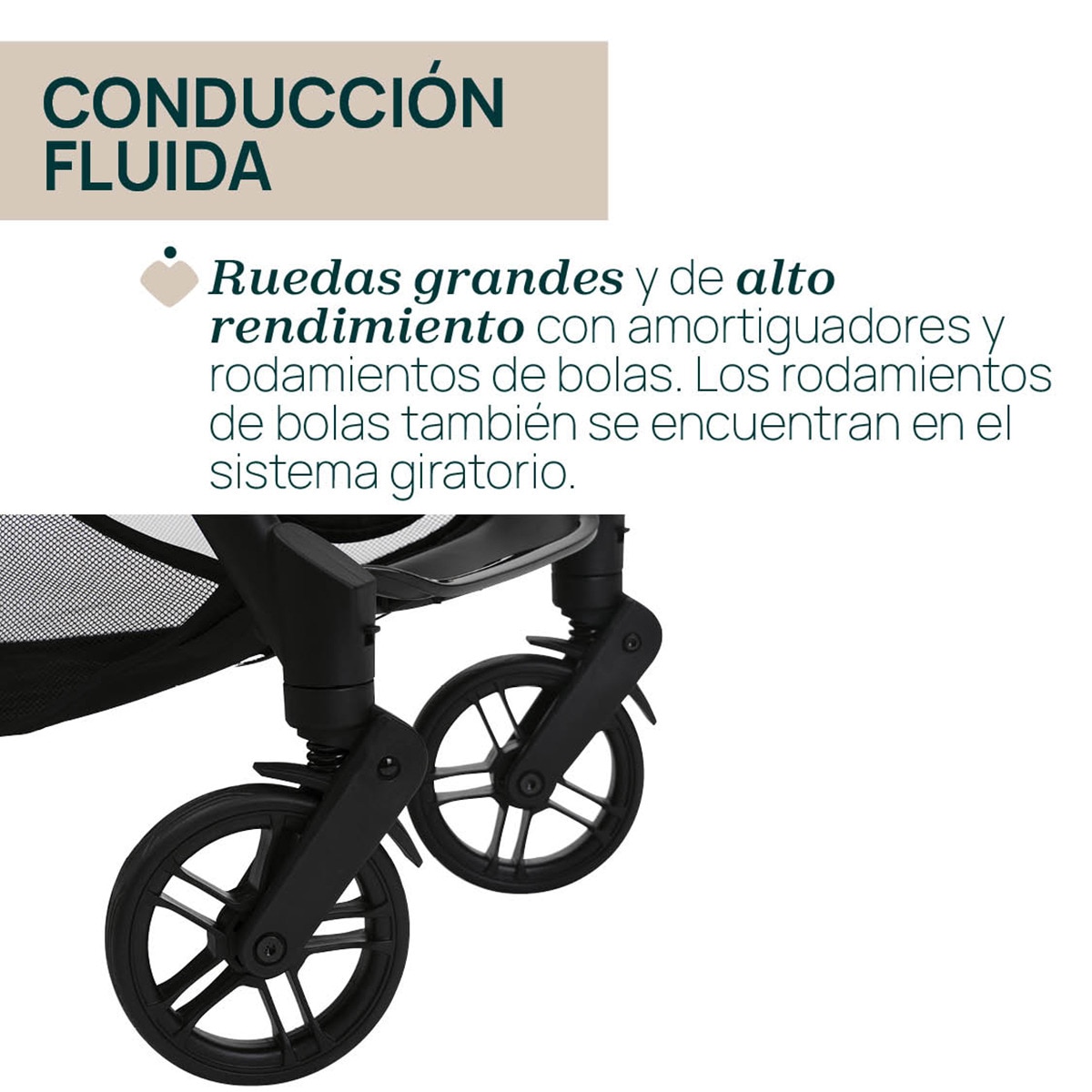 Carrinho de Passeio Autodobrável Goody XPlus Verde-escuro-11