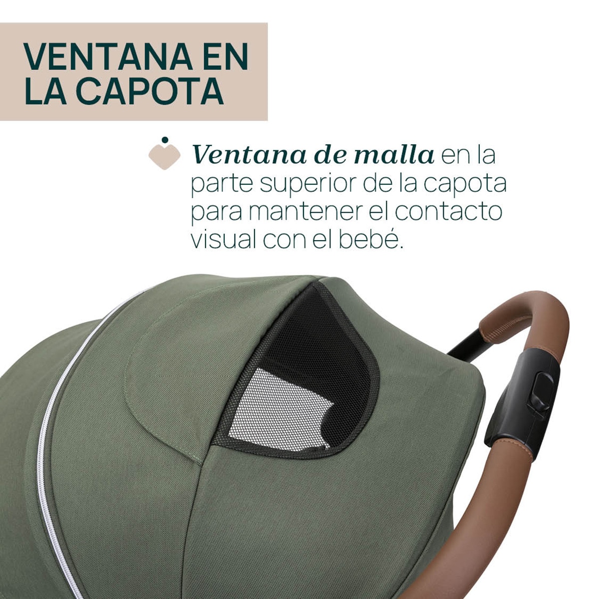 Carrinho de Passeio Autodobrável Goody XPlus Verde-escuro-10