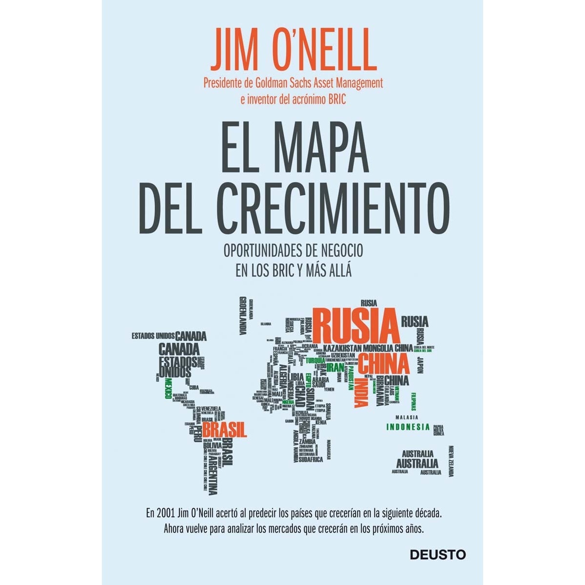 El mapa del crecimiento: Oportunidades de negocio en los bric y más allá (Capa mole com abas) 1