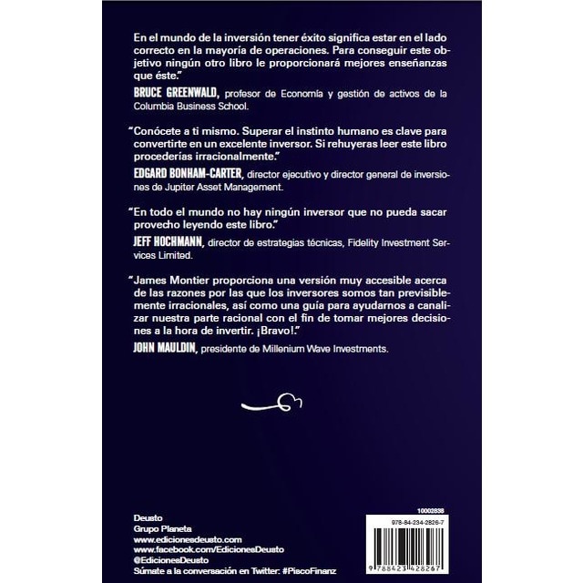 Psicología Financiera: Cómo no ser tu peor enemigo  (Tapa blanda con solapas) 2