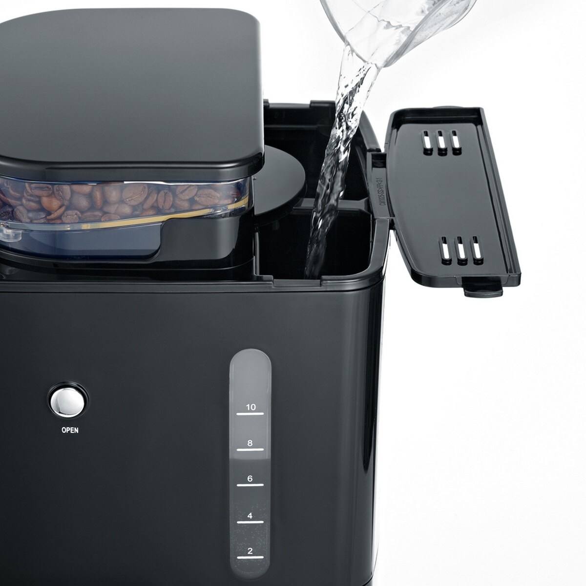 Máquina de Café de Filtro Severin KA4810 de 1000 W - 10 Chávenas - Inox Inox-7