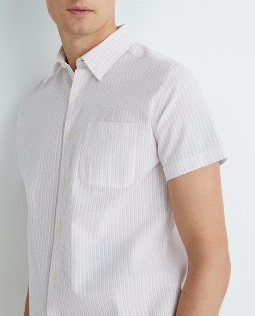 Imagen 0 de Camisa manga corta de hombre de algodón