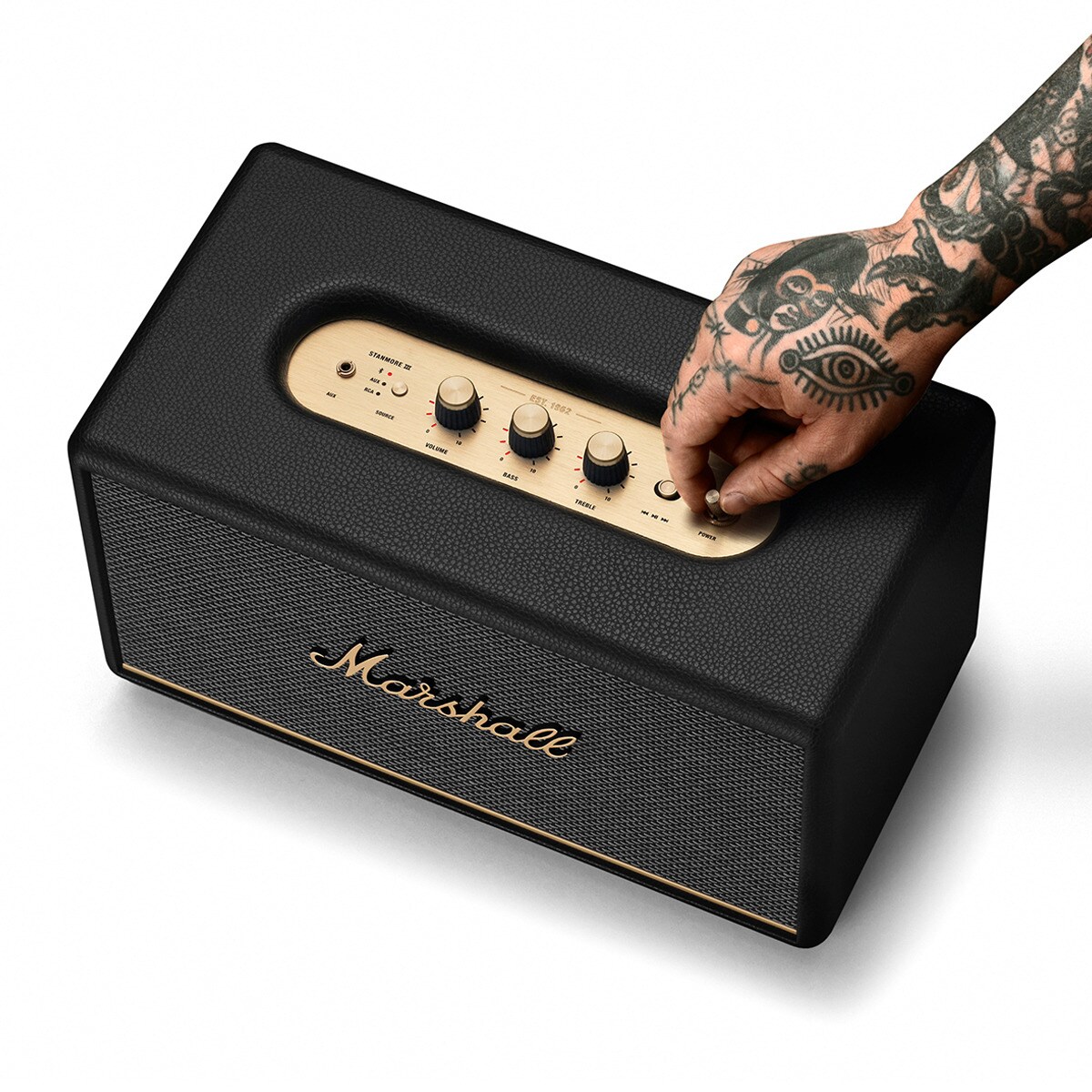 Coluna Portátil Stanmore III Bluetooth Preto-7