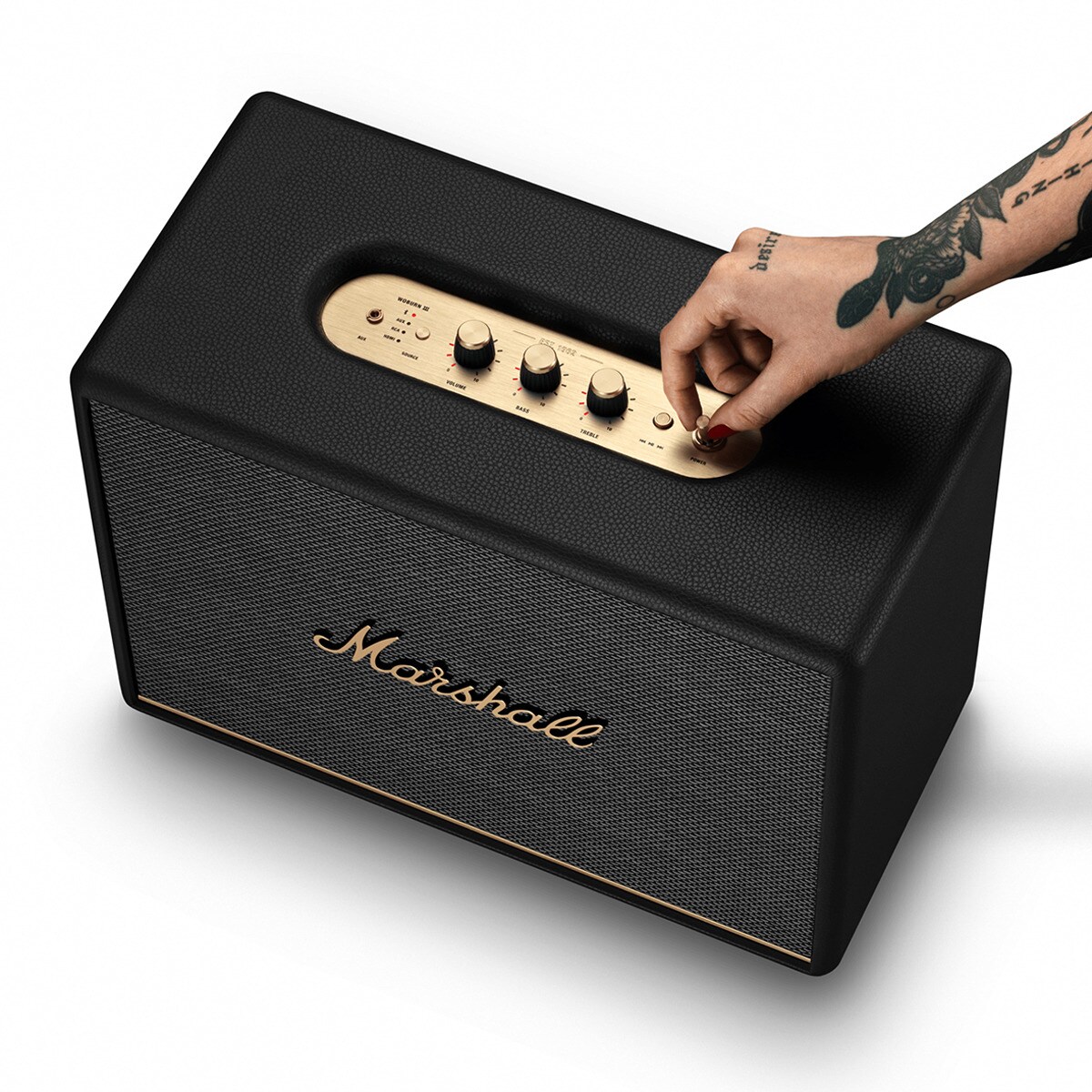 Coluna Marshall Woburn III Bluetooth Preto-7