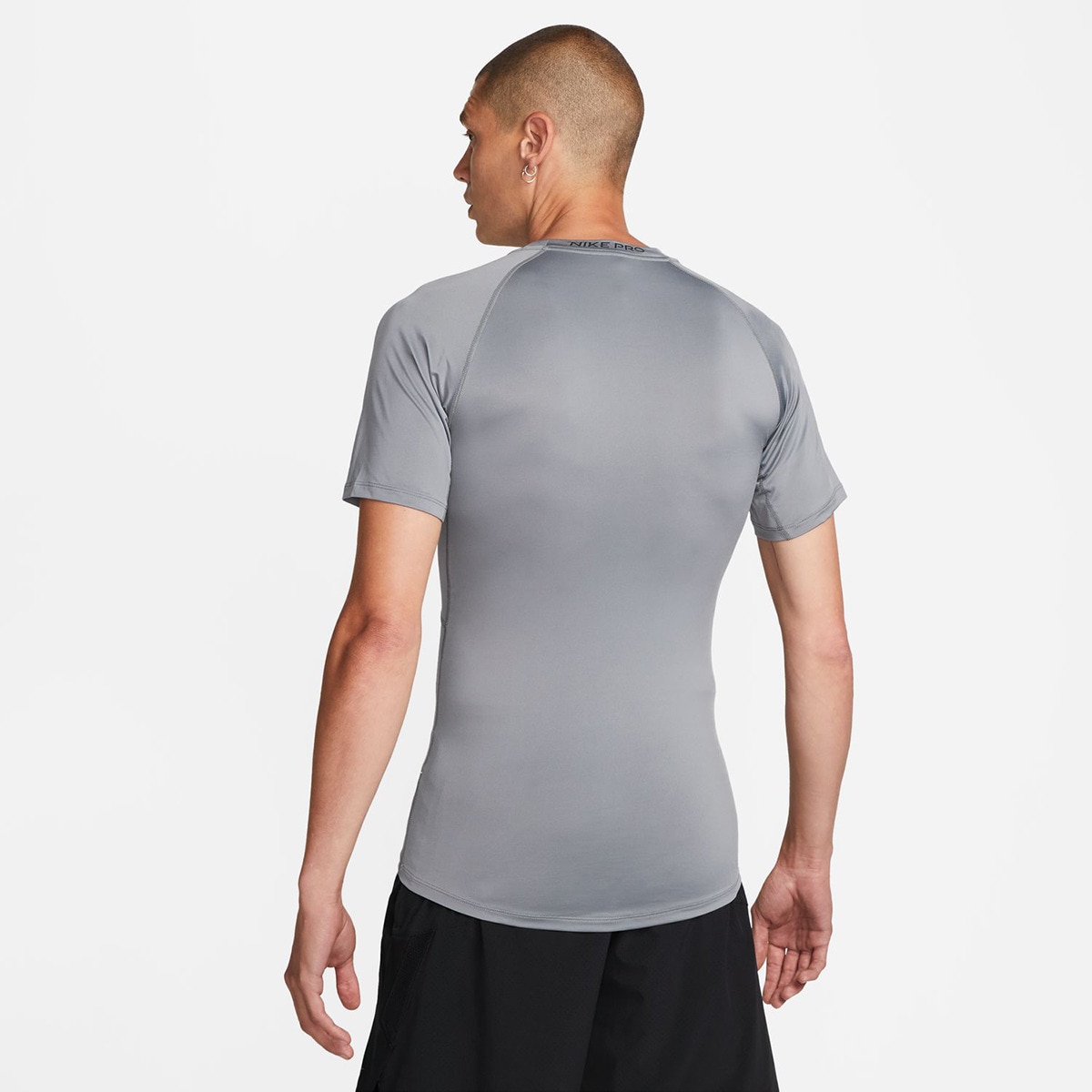 T-shirt de homem Pro Nike Cinzento-2