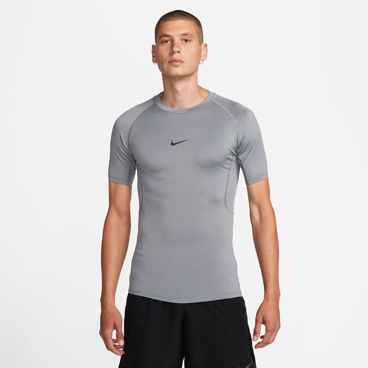 T-shirt de homem Pro Nike Cinzento-1