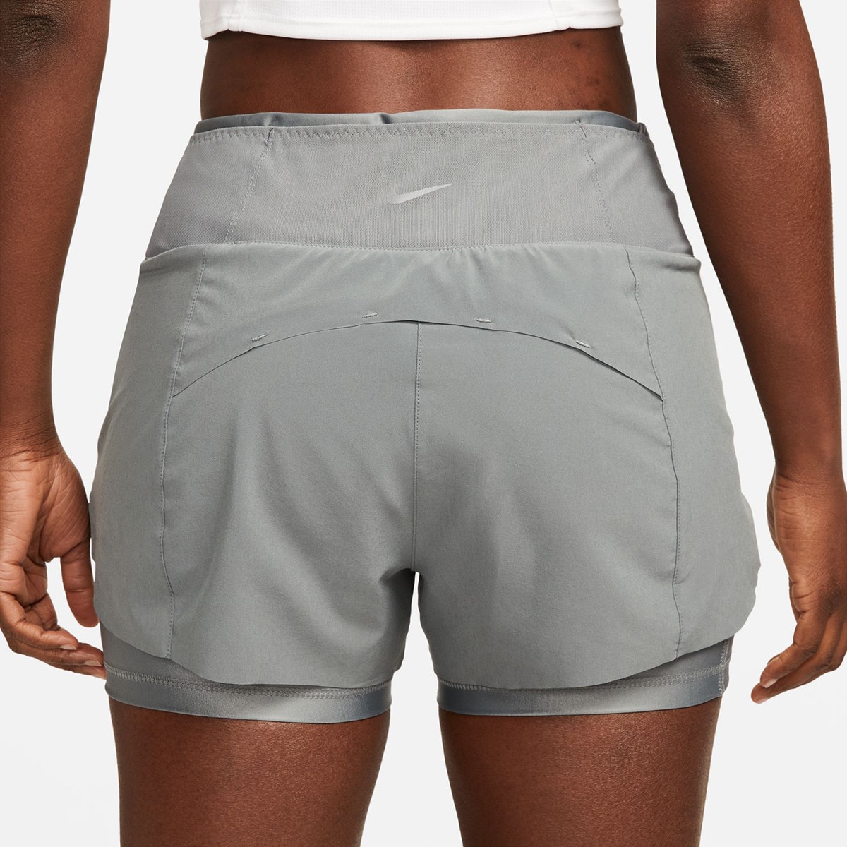 Calções de Mulher Dri-FIT Swift Cinzento-2