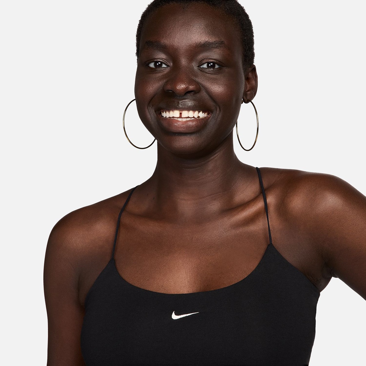 T-shirt de Mulher Sportswear Chill Knit Preto-3