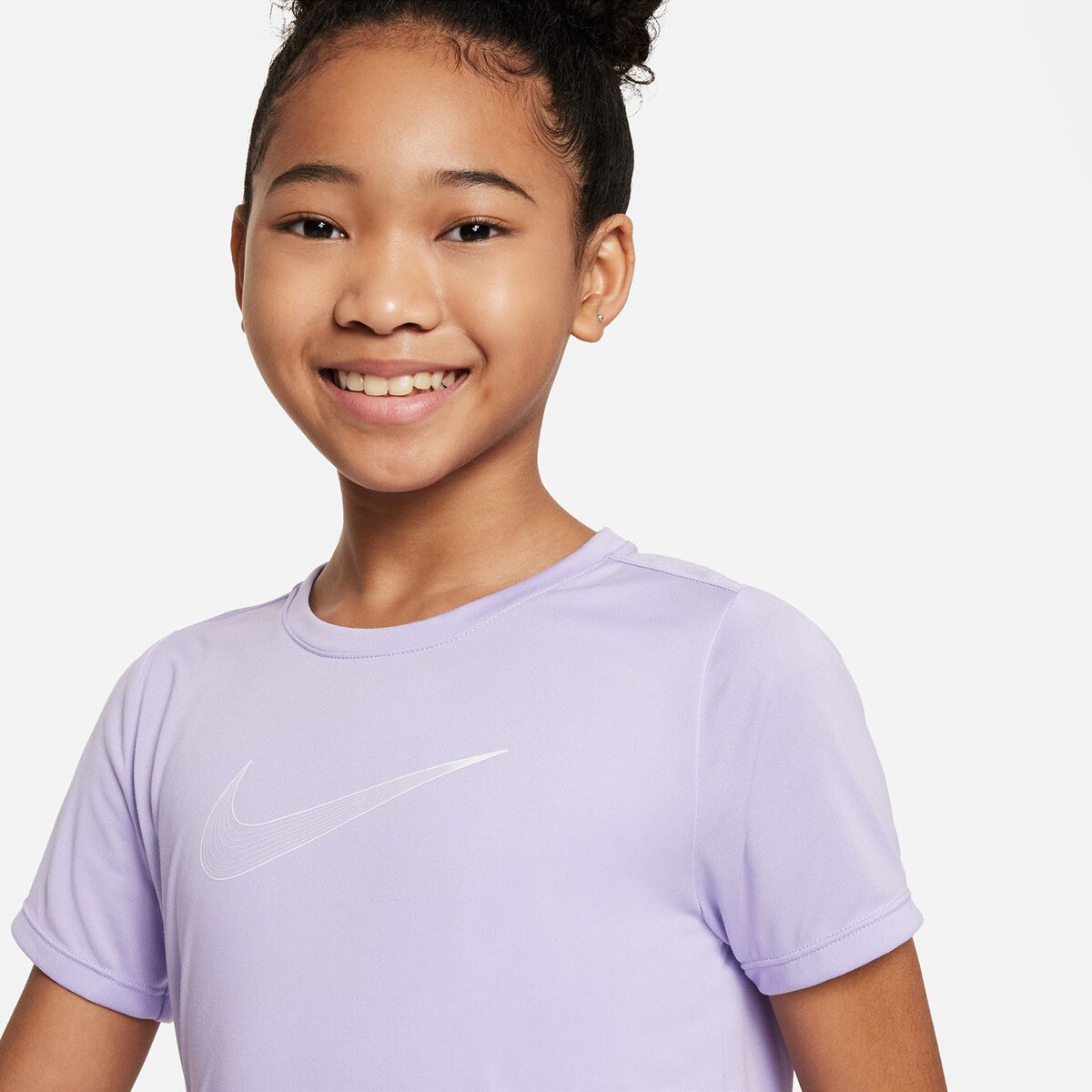 T-shirt de Menina One Roxo-3