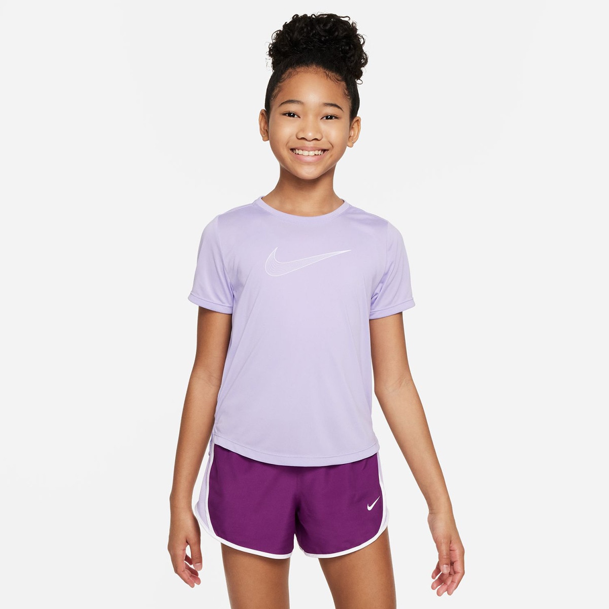 T-shirt de Menina One Roxo-1
