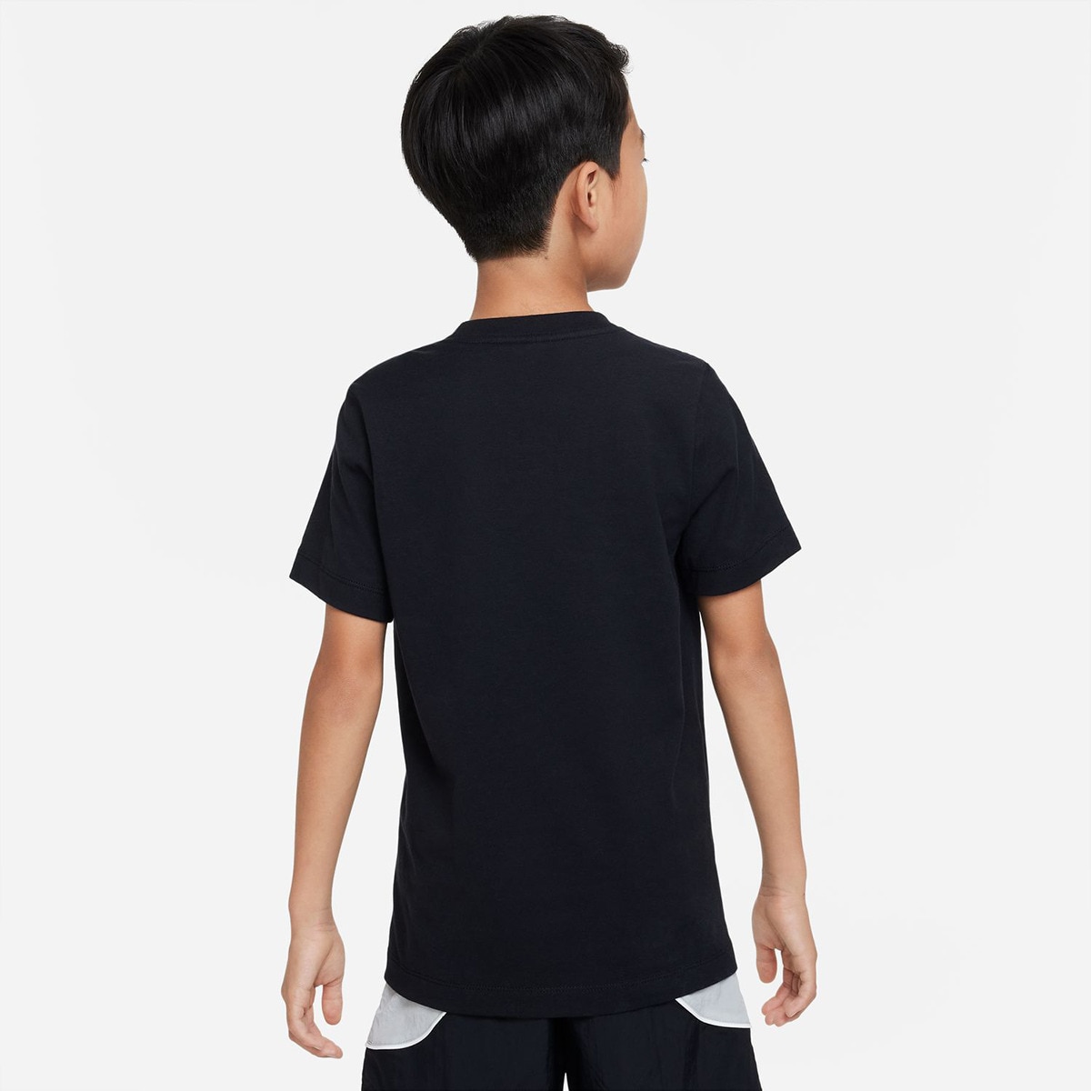 T-shirt de menino Sportswear Nike Preto-2