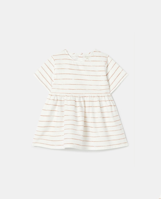 Imagen 0 de Blusa lino de niña con rayas