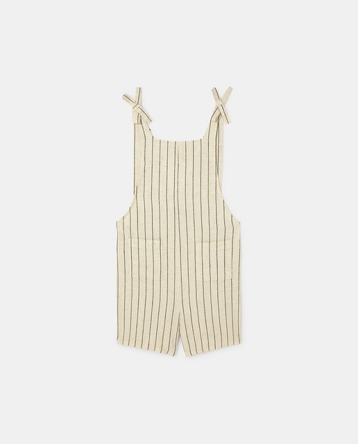 Imagen 0 de Mono corto de tirantes con lazo de niña