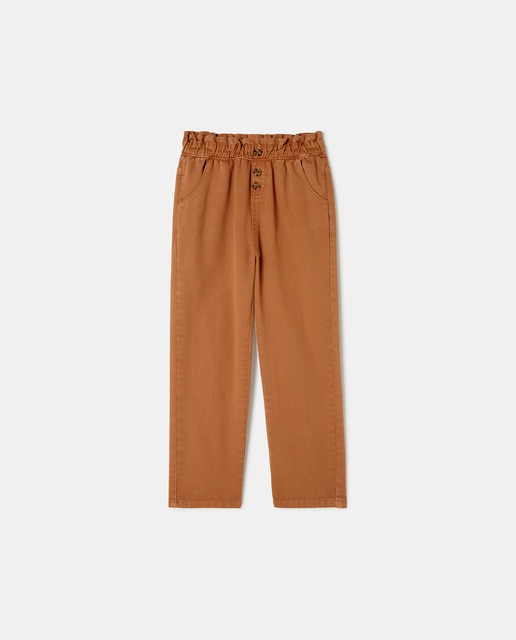 Imagen 0 de Pantalón paper bag de niña