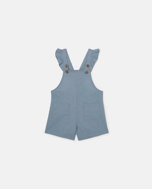 Imagen 0 de Peto bebe corto lino de bebe niña