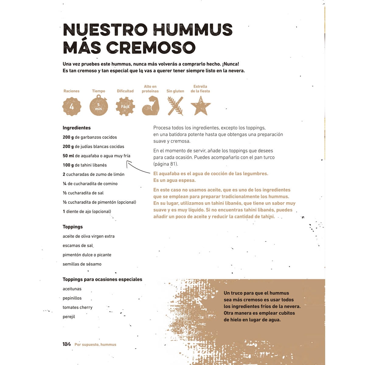 Mucho más que hummus. 100% vegetal 5