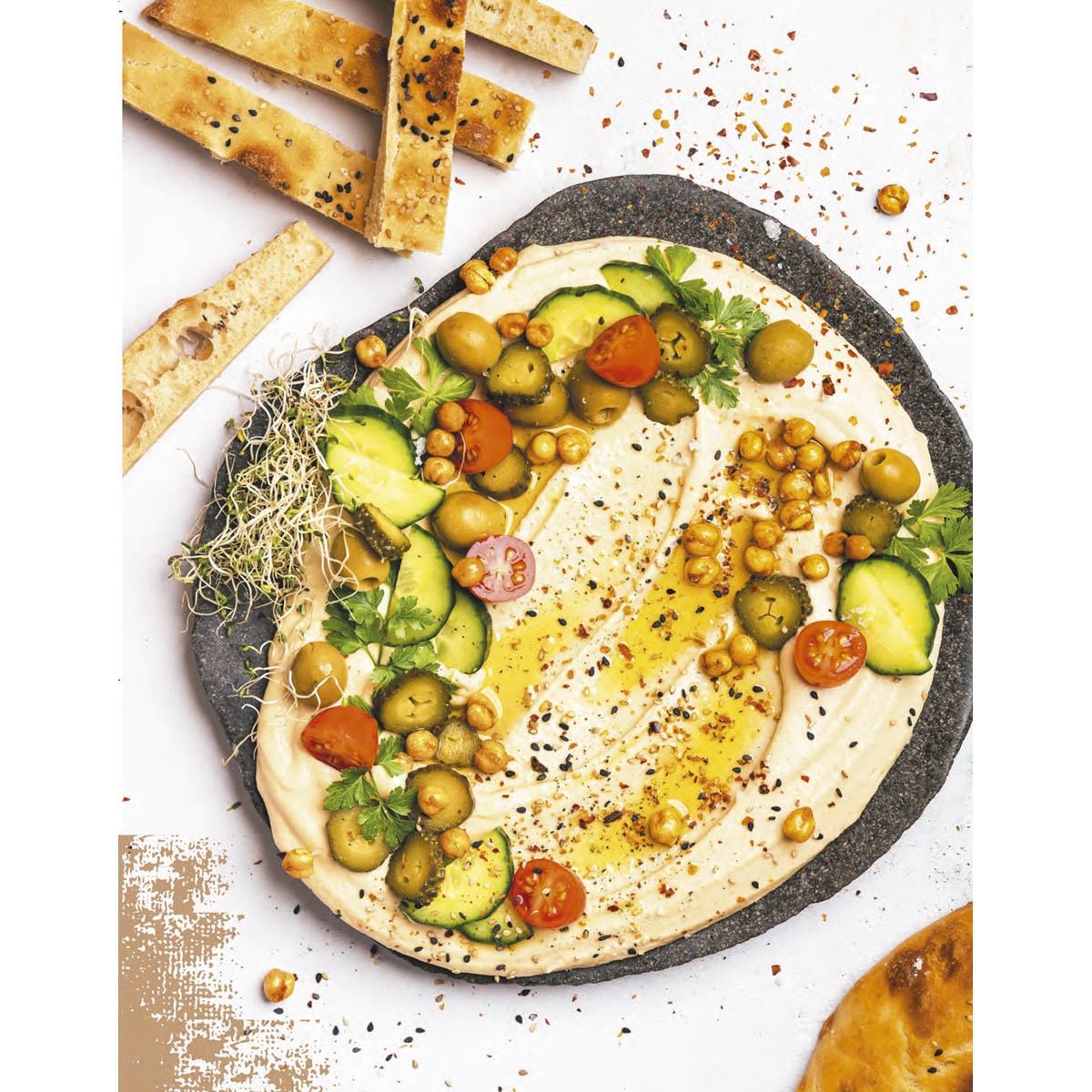 Mucho más que hummus. 100% vegetal 4