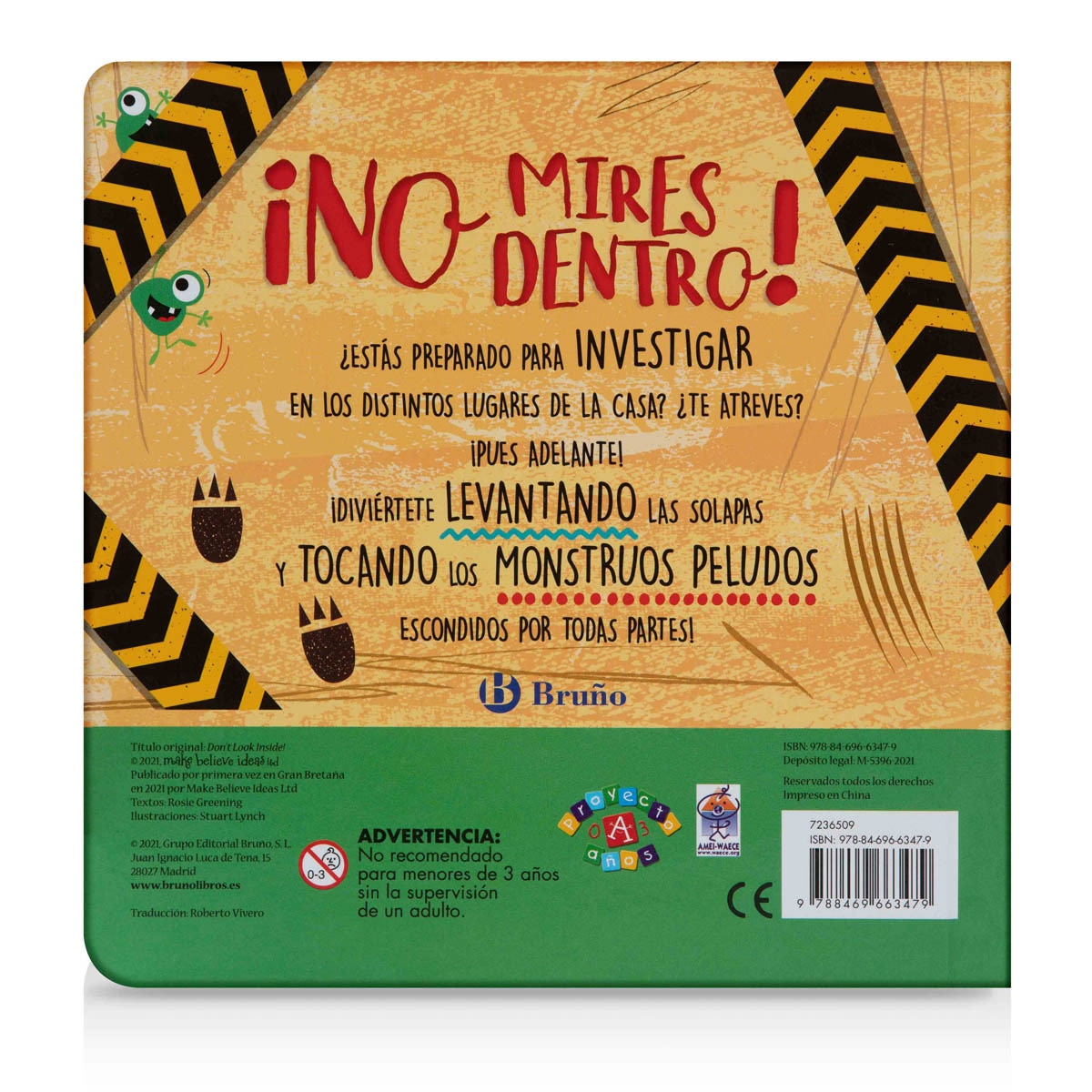 ¡No mires dentro! (Capa dura) 2