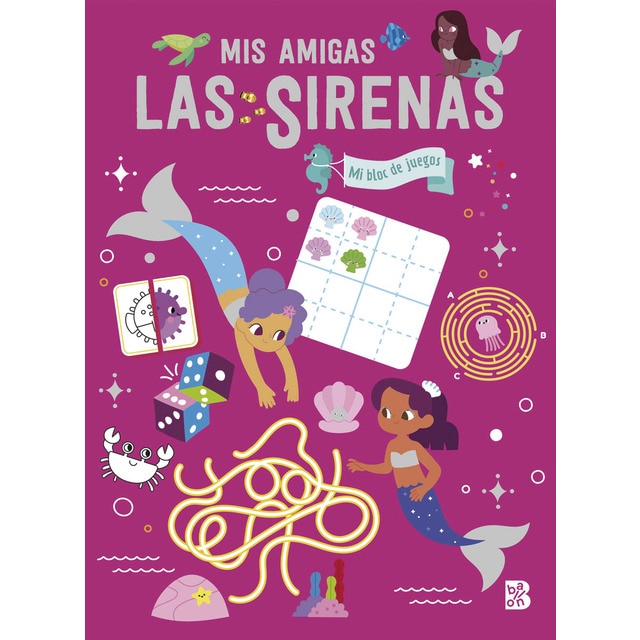 Imagem 0 de MIS AMIGAS LAS SIRENAS-MI BLOC DE JUEGOS (Capa mole)
