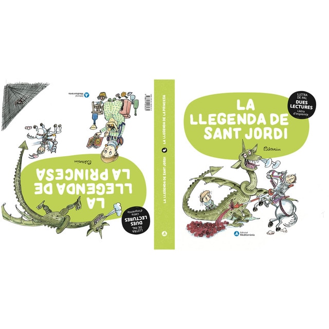 Imagem 0 de DUES LECTURES. La llegenda de sant Jordi / La llegenda de la princesa (Capa dura)