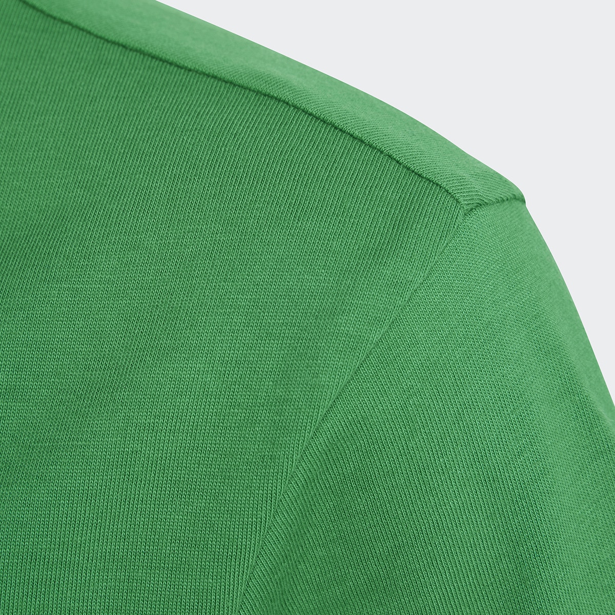 T-shirt de menino Trefoil Adidas Originals Verde-4