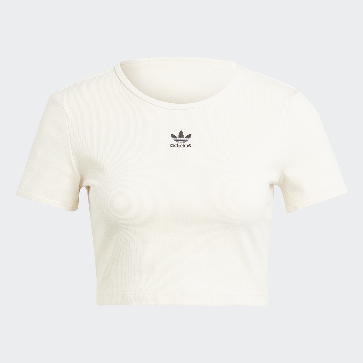 T-shirt de Mulher Essentials Rib Originals Branco-6