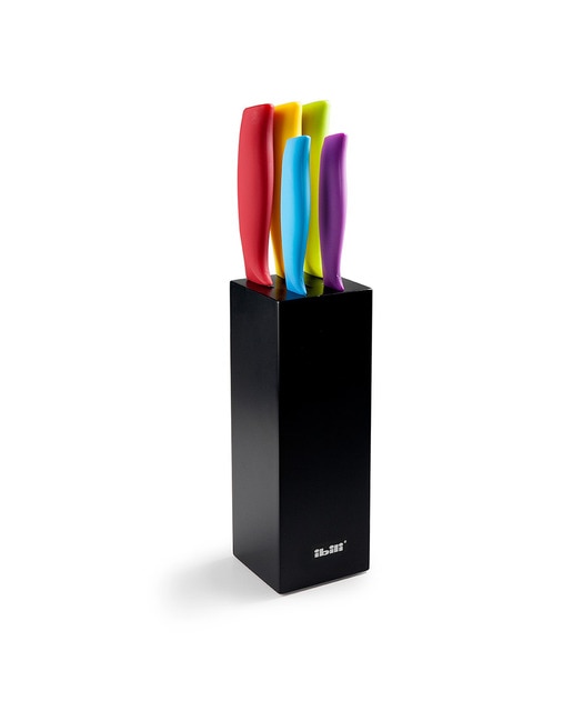 Imagen 0 de Juego de 5 cuchillos colorful