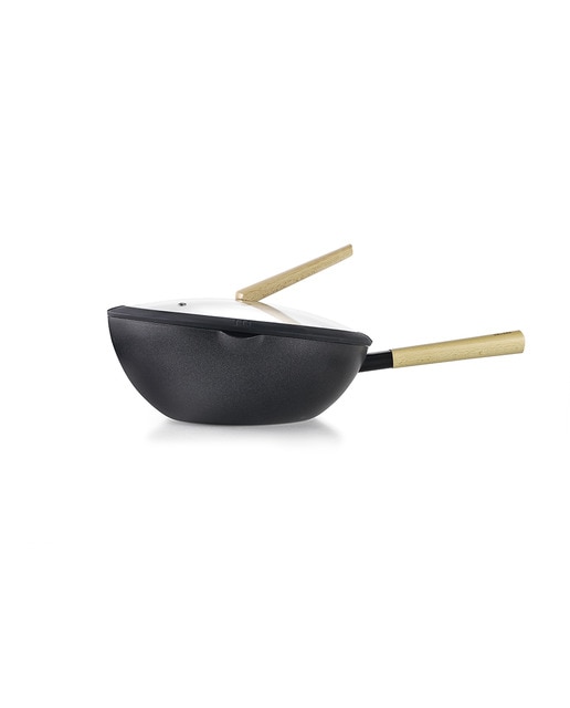 Imagen 0 de Wok luxe con tapa 30 cm