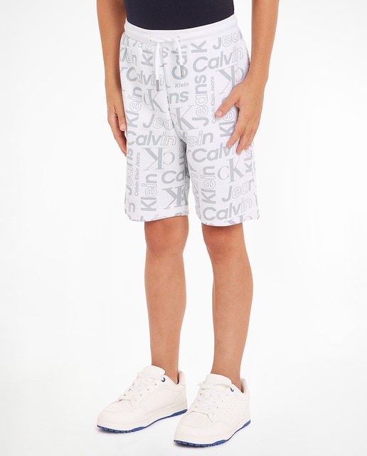Imagen 0 de Shorts de color blanco de niño