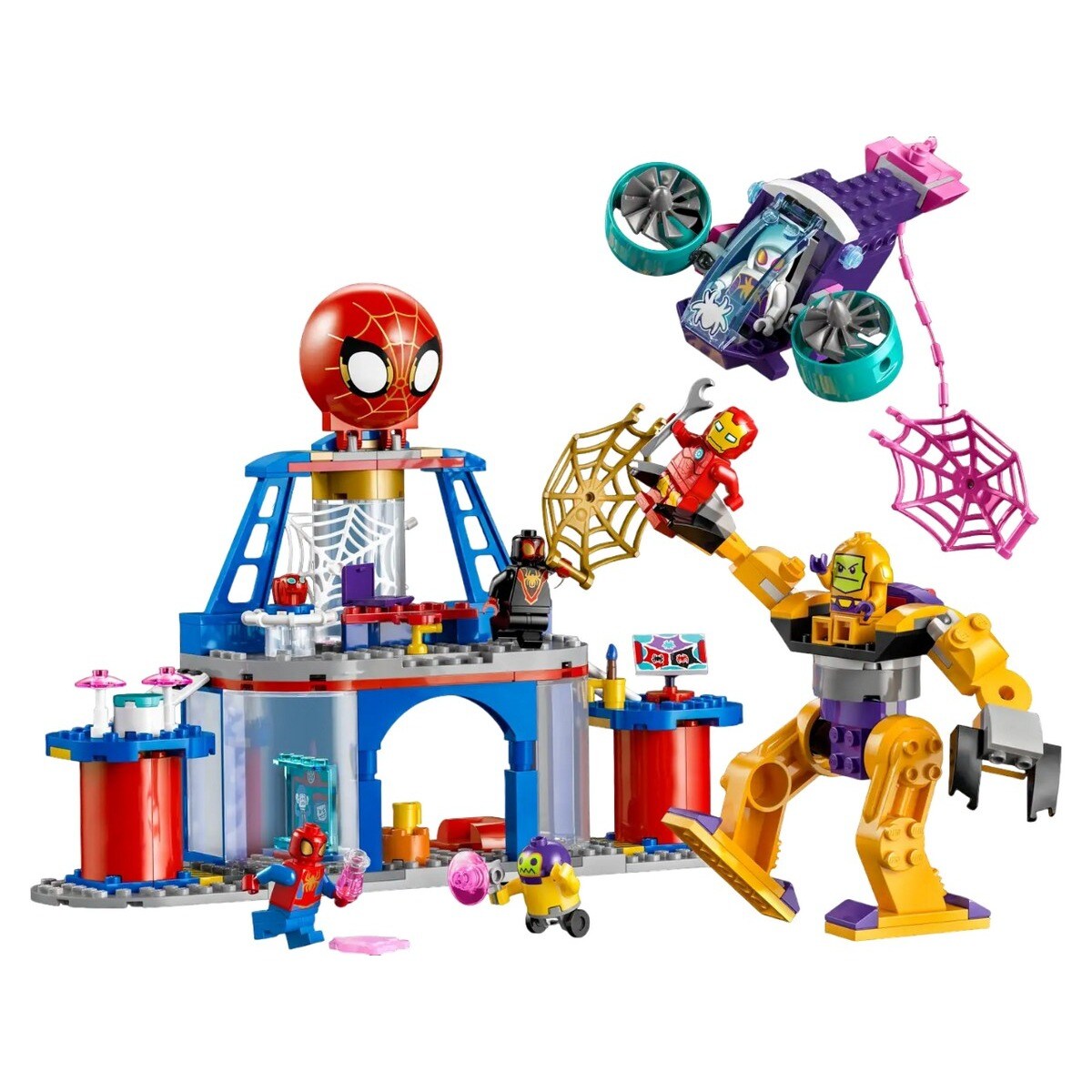 Equipa Spidey - QuLego Artel-general da Teia Giratória MARVEL     3