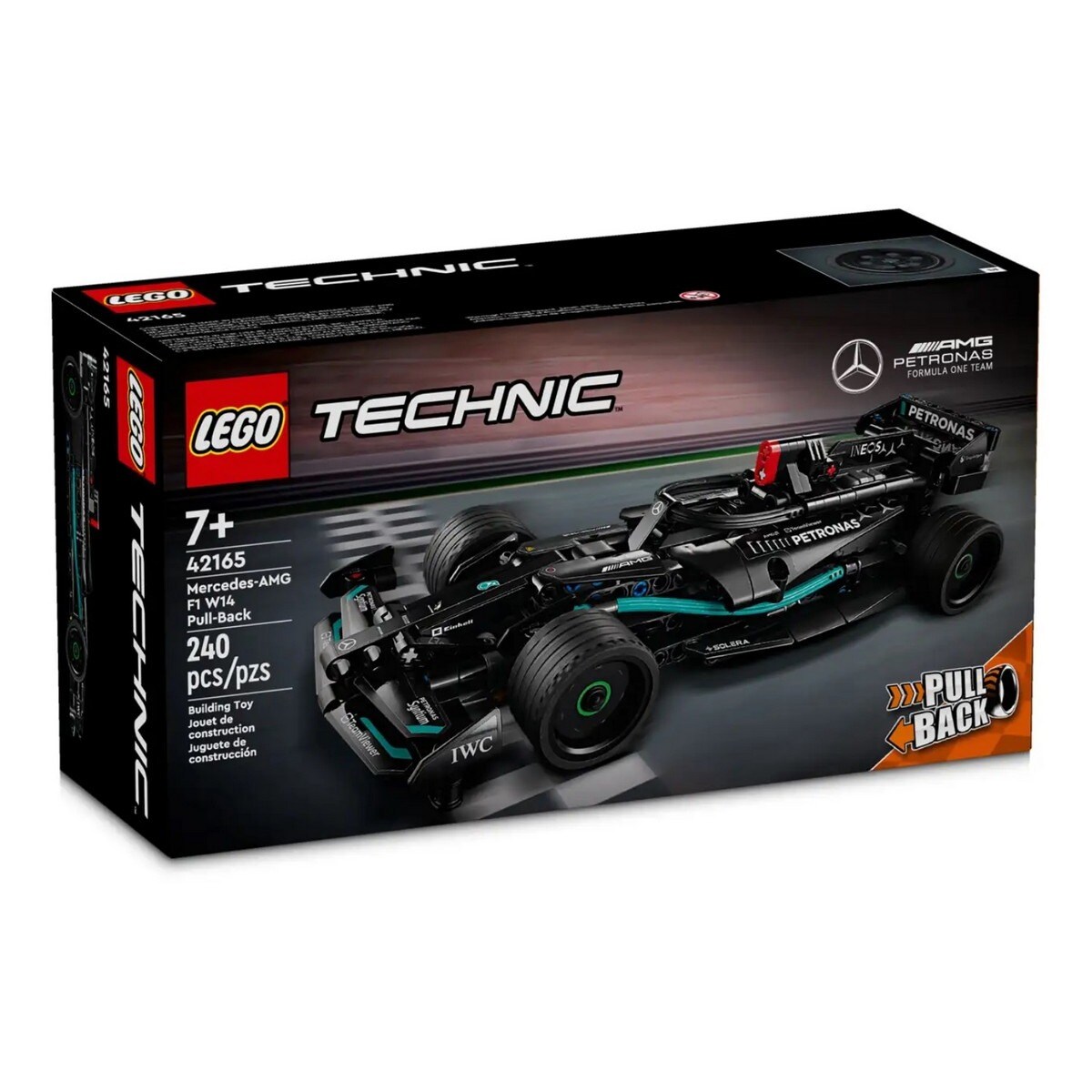 Mercedes-AMG F1 W14 E Performance Pull-Back Lego Technic 1