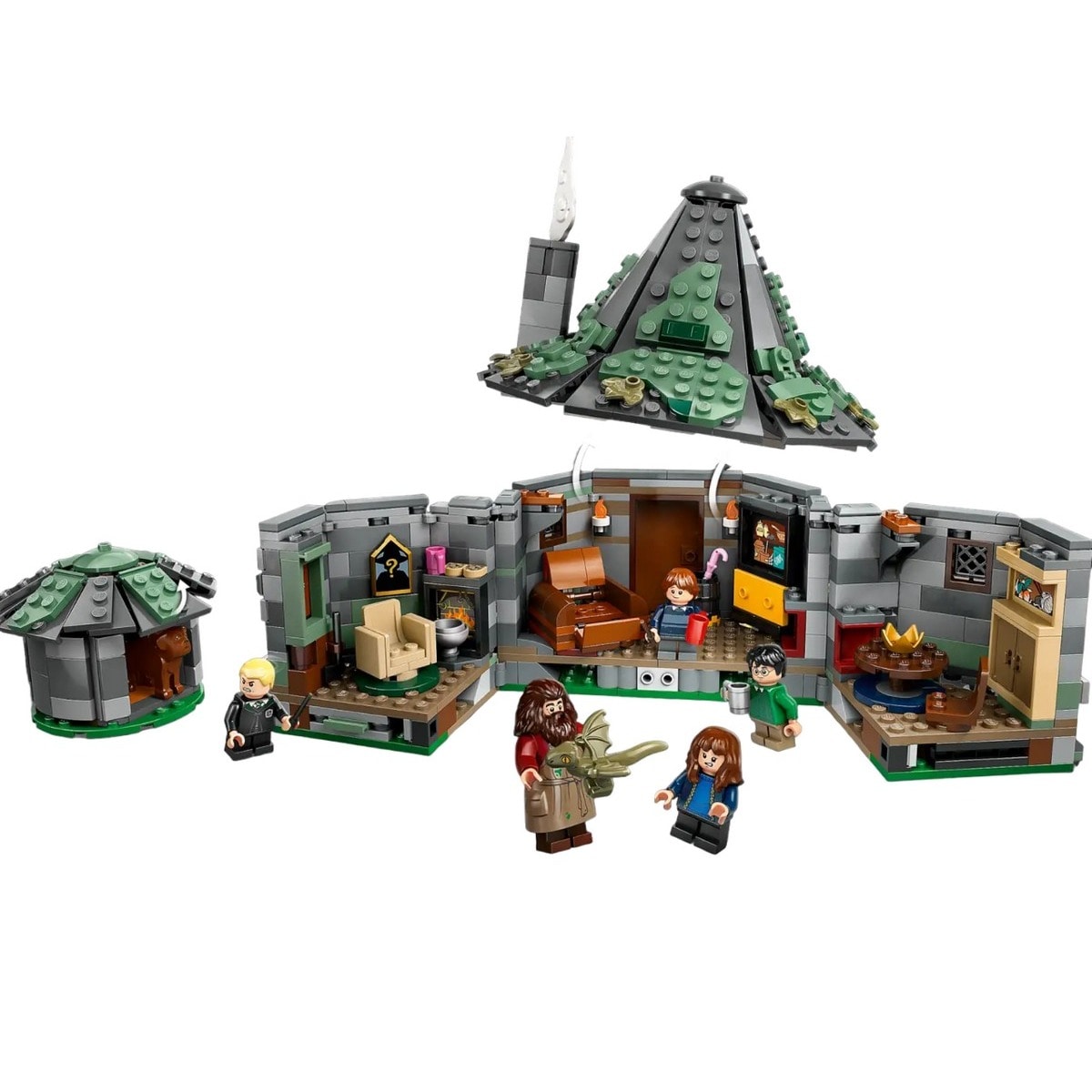 A Cabana de Hagrid: Uma Visita Inesperada Lego Harry Potter 5