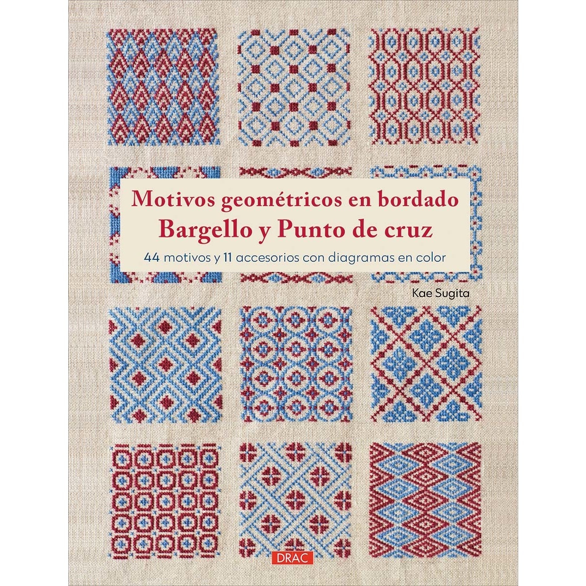 Imagem 0 de Motivos geométricos en bordado bargello y punto de cruz: 44 motivos y 11 accesorios con diagramas en color