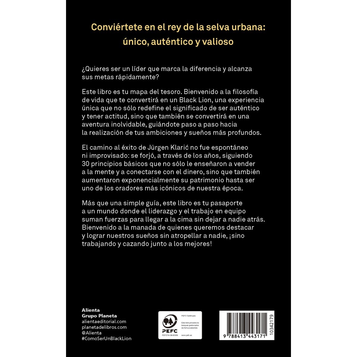 Cómo ser un Black Lion: 30 principios para convertirse en un ganador (Capa mole com abas) 2