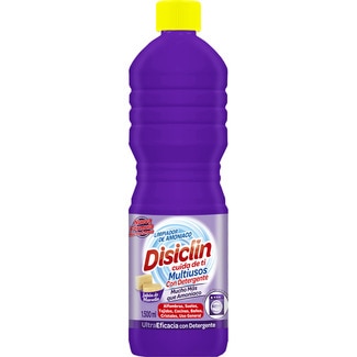 amoniaco multiusos con detergente jabón de marsella botella 1,5 l - Disiclin